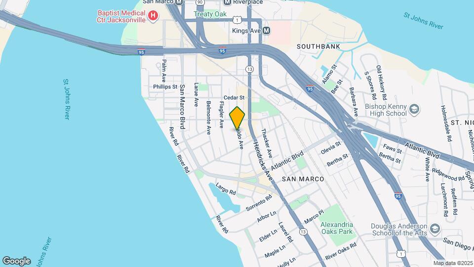 1644 Naldo Ave Mapa y Detalles de la Ubicación