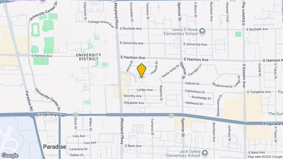 1424 Santa Anita Dr Map and Location Details