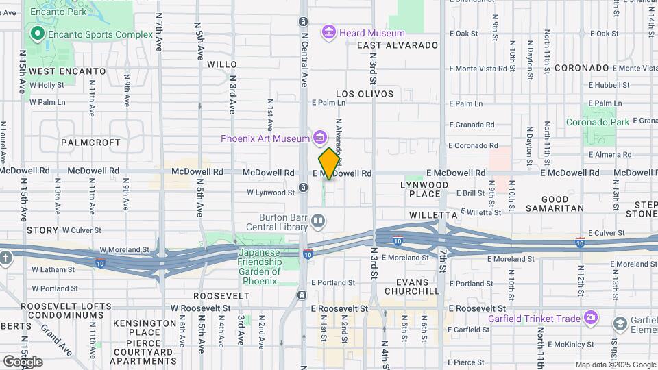 1429 N 1st St Map and Location Details