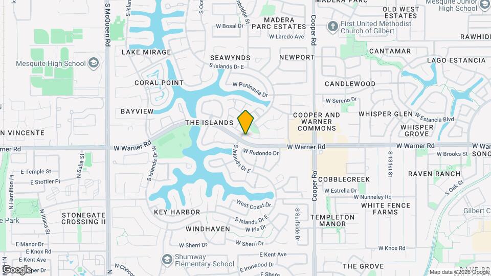 1055 W Sunward Dr Mapa y Detalles de la Ubicación