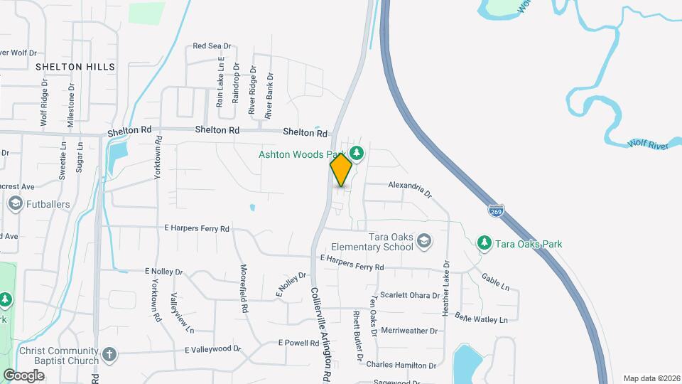 1161 Clear Creek Rd Map and Location Details