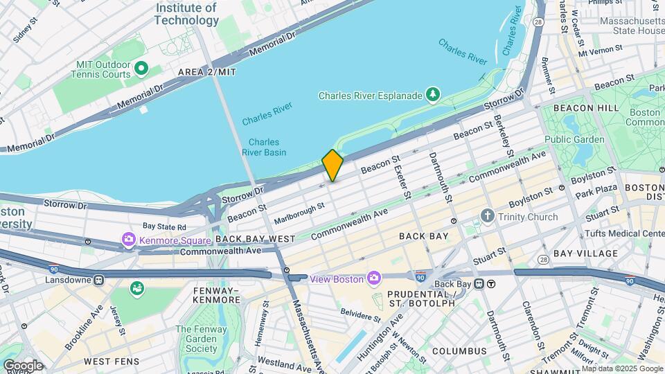 397 Beacon St Map and Location Details
