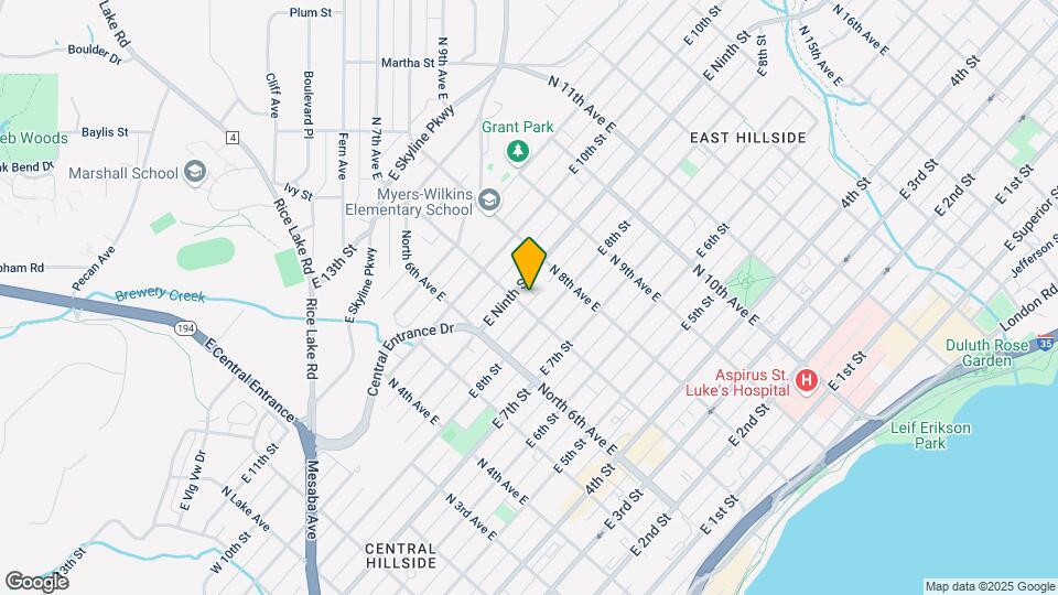 818 N 7th Ave E, Unit 2 Map and Location Details