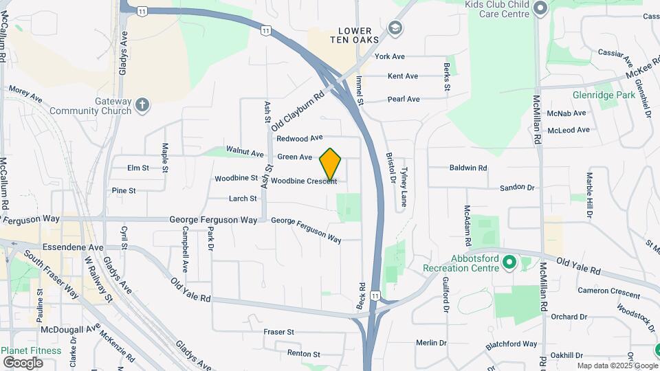 34330 Woodbine Crescent Map and Location Details
