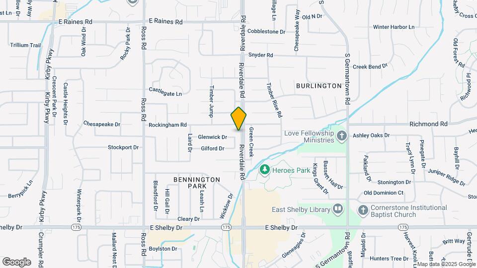 4454 Westbury Dr Map and Location Details