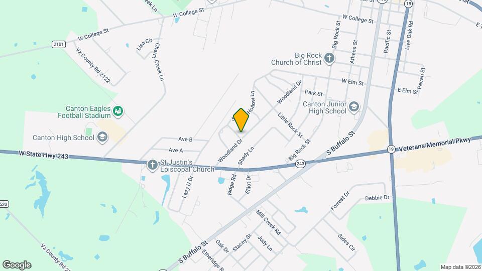 1477 Woodland Dr Map and Location Details