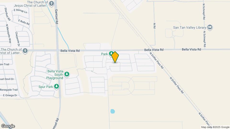 3032 E Denim Trail Map and Location Details