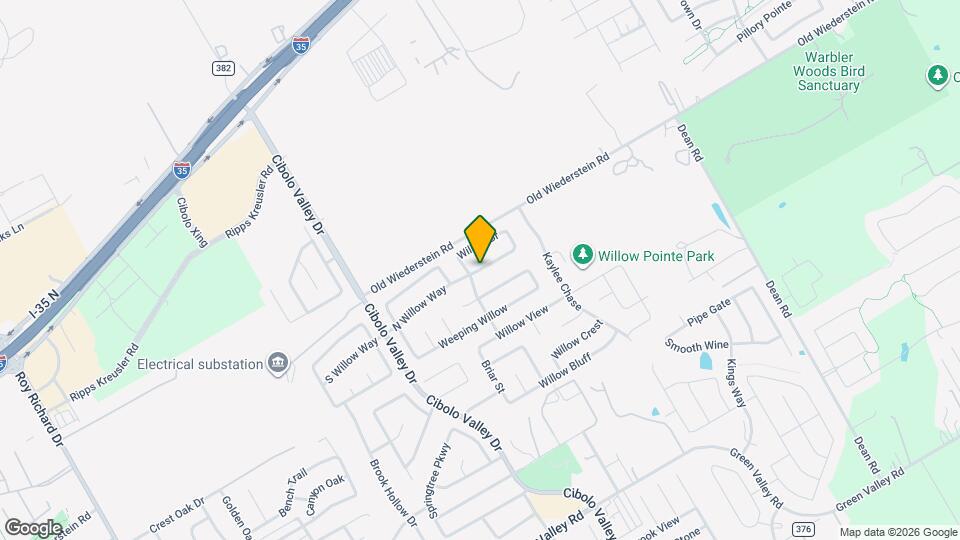 217 N Willow Way Map and Location Details