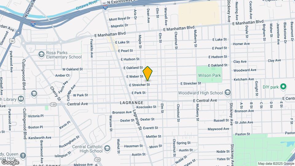 319 E Streicher St Map and Location Details