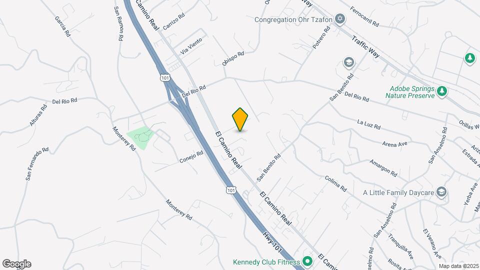 2453 El Camino Real Map and Location Details