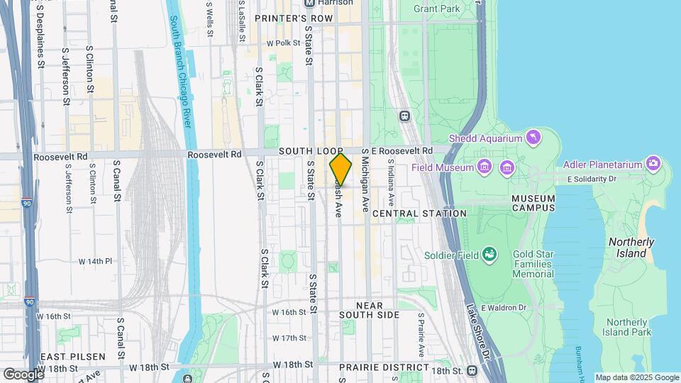 1311 S Wabash Ave Mapa y Detalles de la Ubicación