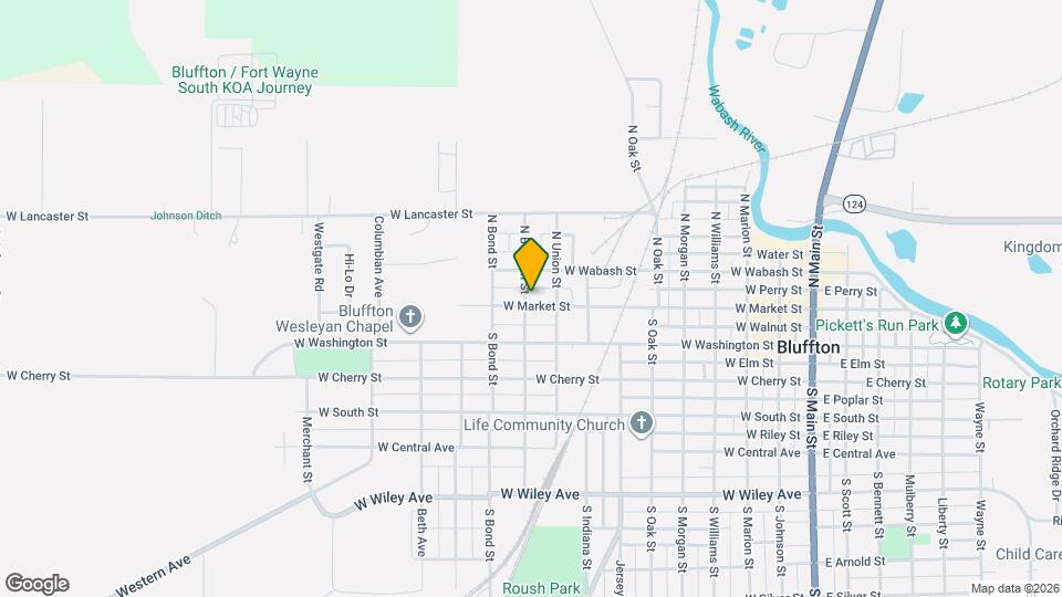 925 W Market St Map and Location Details