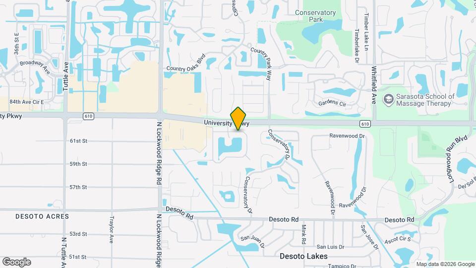 3474 Parkridge Cir Map and Location Details
