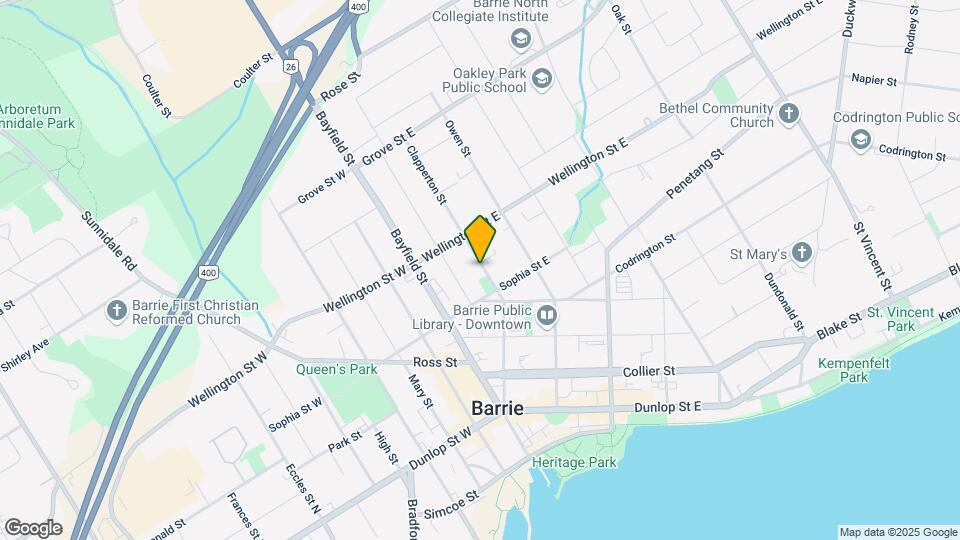 88C Clapperton St Map and Location Details