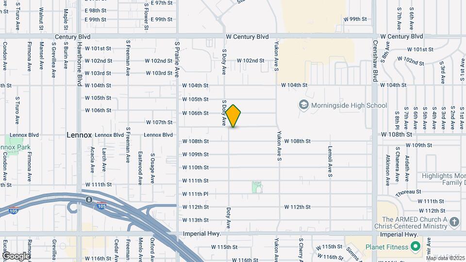 3740 W 107th St Map and Location Details