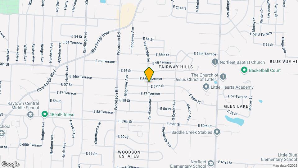 12000 E 57th St Map and Location Details