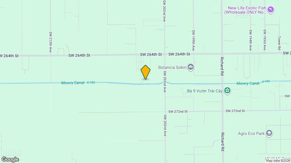 26720 SW 203rd Ave Map and Location Details