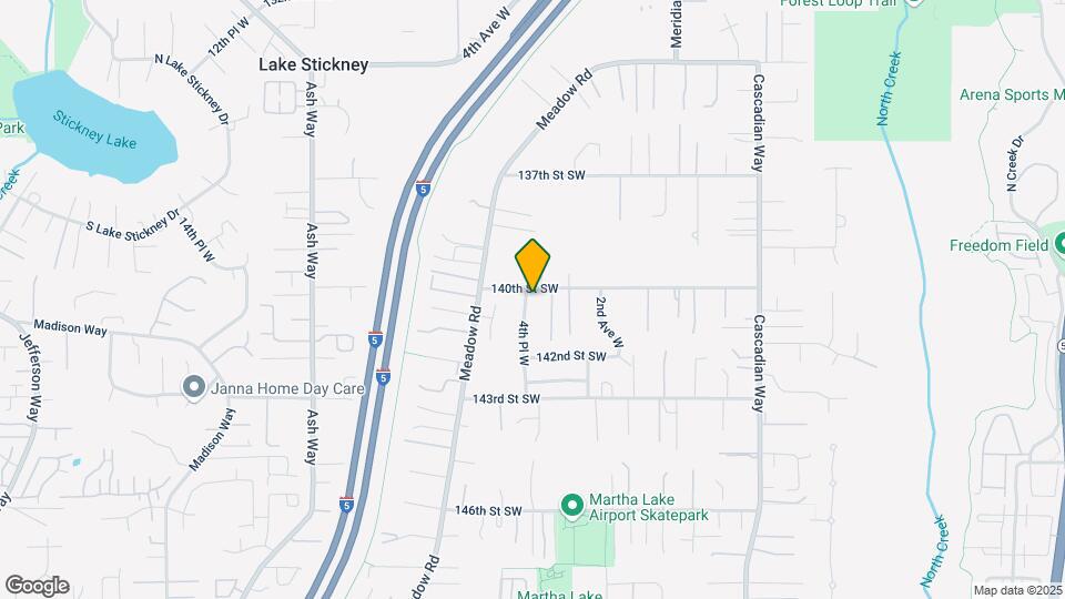 14019 4th Pl W Map and Location Details