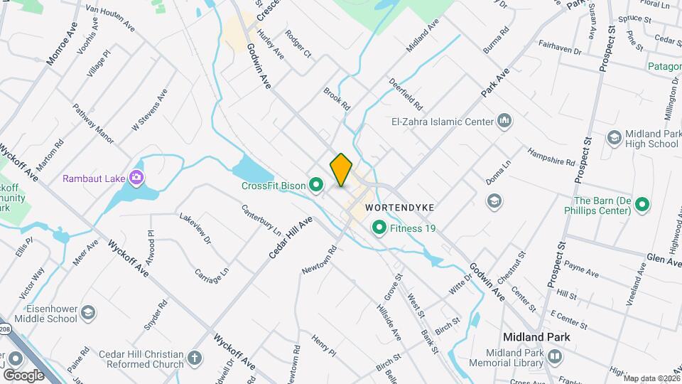 107 Madison Ave Map and Location Details