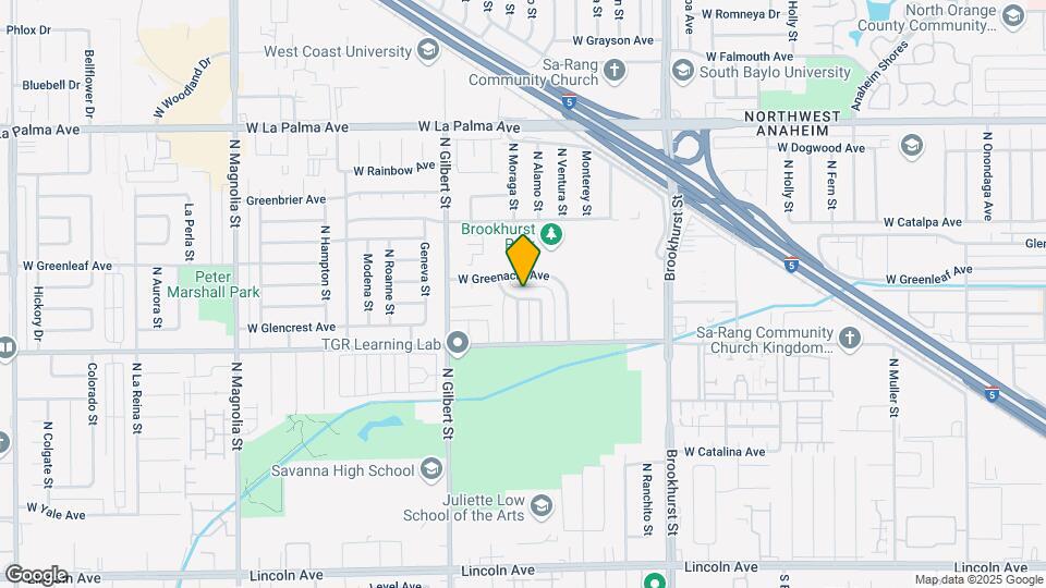2327 W Gramercy Ave Map and Location Details