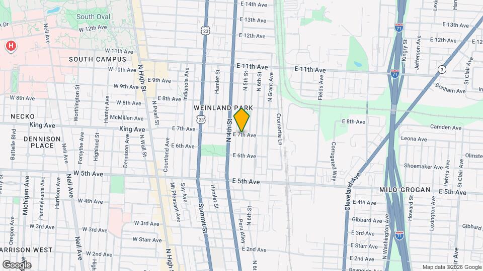 1299 N 5th St Map and Location Details