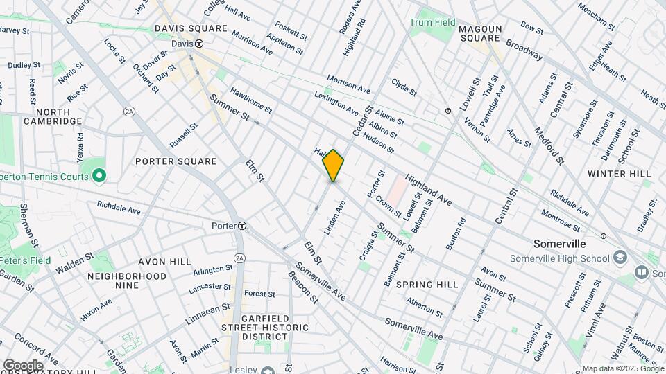 59 Cedar St, Unit 2R Mapa y Detalles de la Ubicación