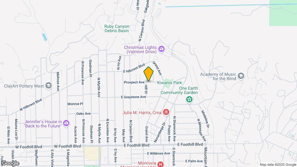 400 Prospect Ave Map and Location Details