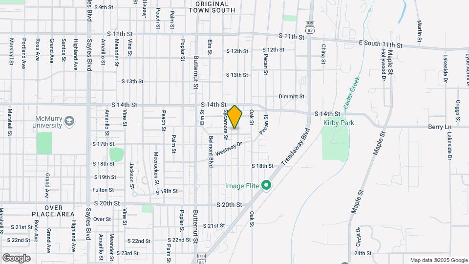 1558 Chestnut St Map and Location Details
