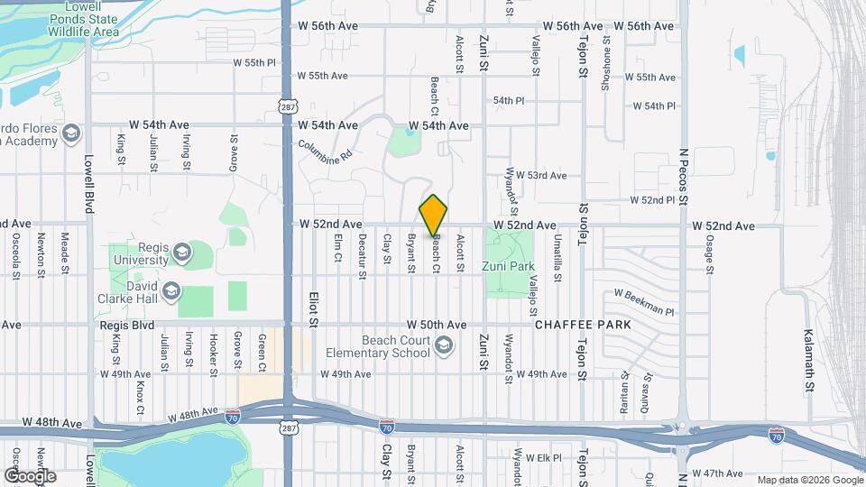 5163 Beach Ct Map and Location Details