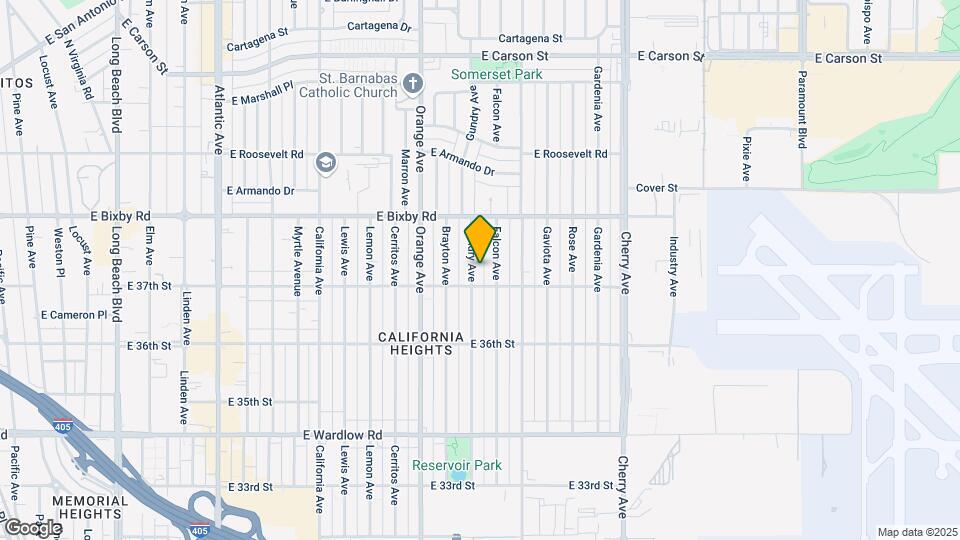 3718 Gundry Ave Map and Location Details