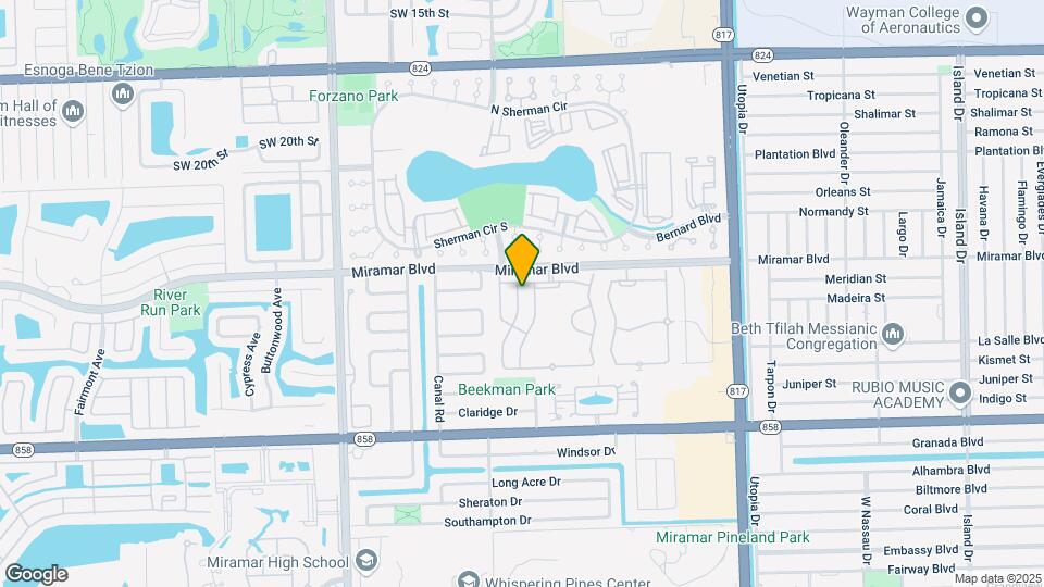 2579 SW 85th Ave Map and Location Details