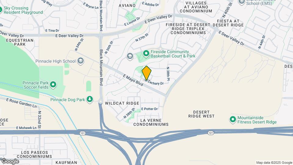 3747 E Zachary Dr Map and Location Details