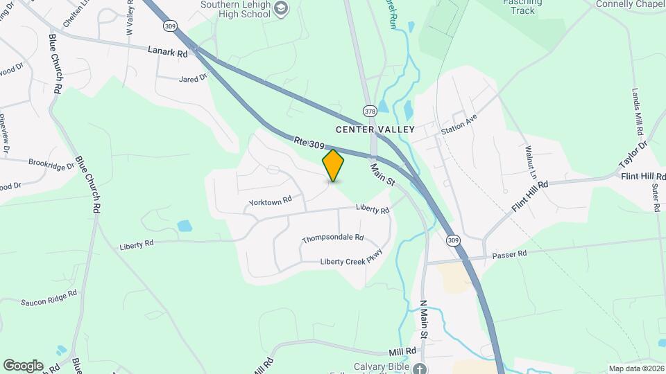 6137 Valley Forge Dr Map and Location Details