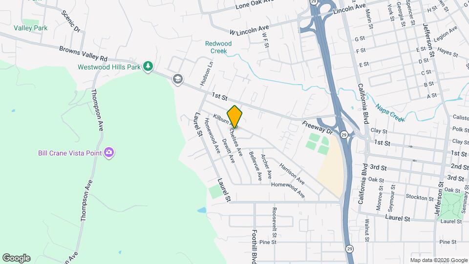 174 Chelsea Ave Map and Location Details