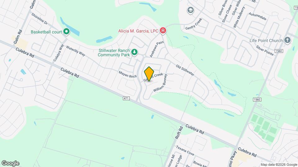 12439 Law Creek Map and Location Details