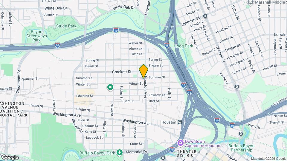 1615 Houston Ave Map and Location Details