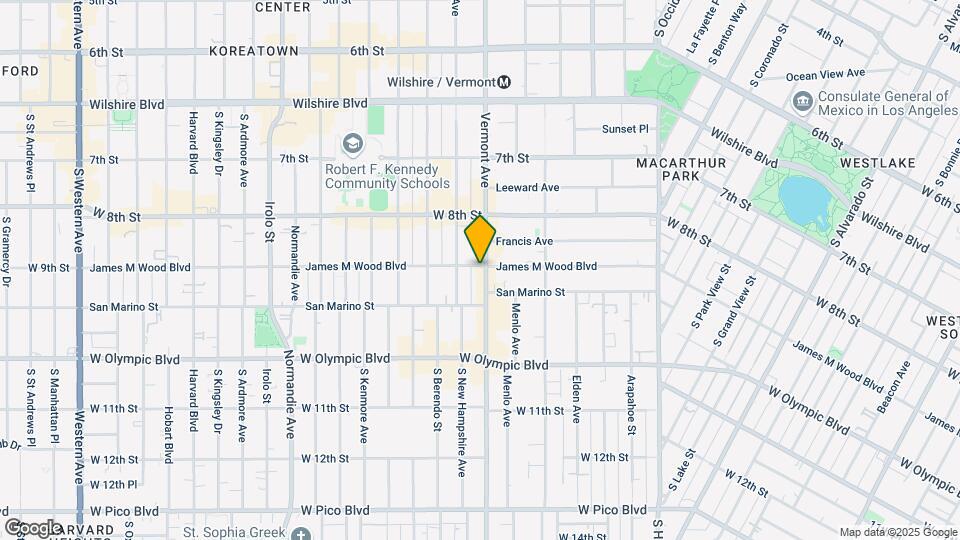 901 S Vermont Ave Map and Location Details