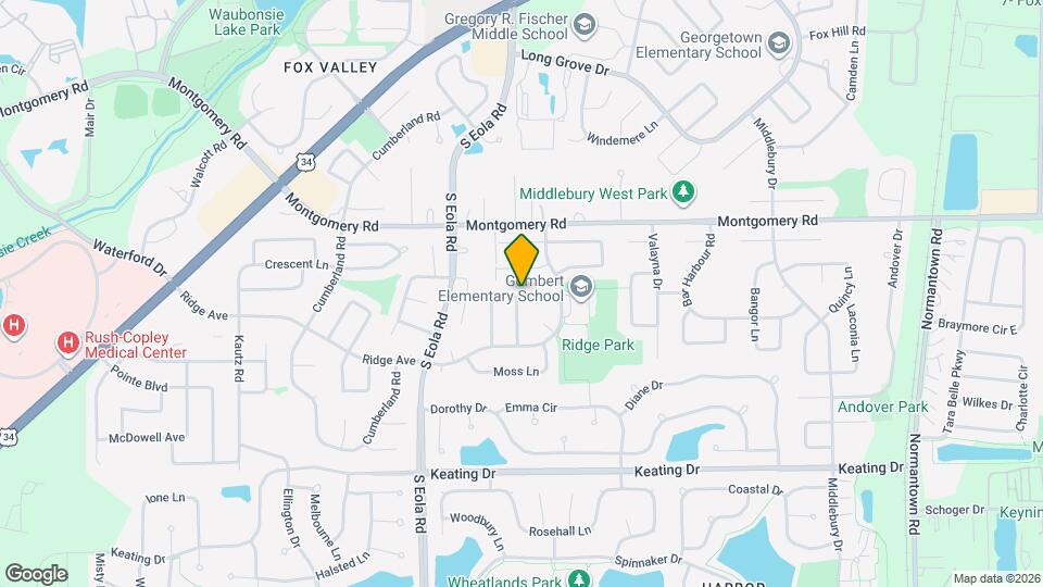 1464 Farrington Ln Map and Location Details