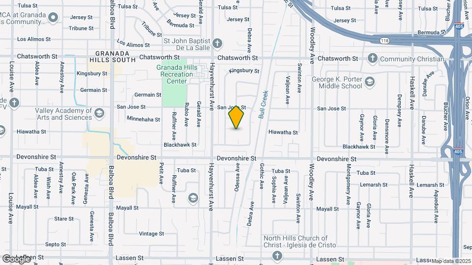 16516 Hiawatha St Map and Location Details