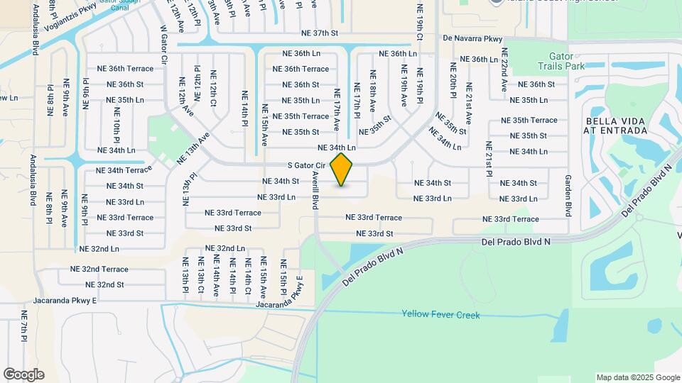 1705 NE 33rd Ln Map and Location Details