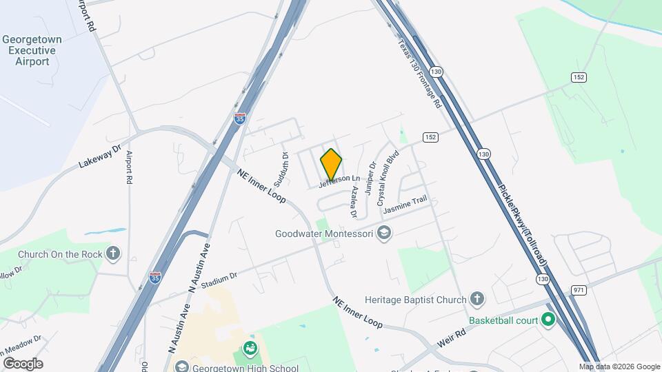 516 Jefferson Ln Map and Location Details