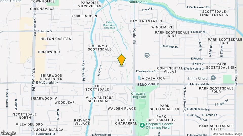 7903 E Keim Dr Map and Location Details