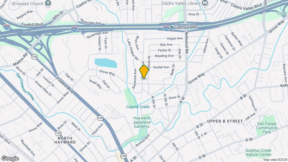 21984 Orange Ave Mapa y Detalles de la Ubicación