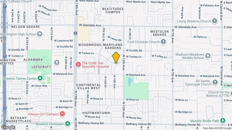 6568 N 15th Dr Map and Location Details