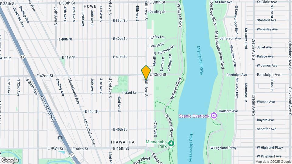 4236 46th Ave S Map and Location Details