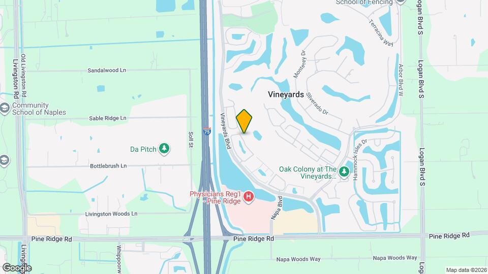 210 Vintage Cir Map and Location Details