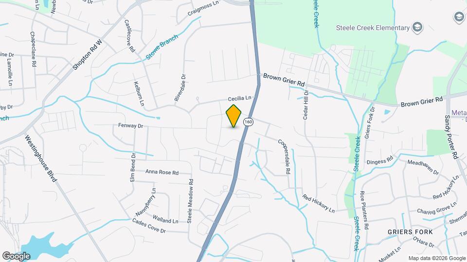 6018 Forney Ct Map and Location Details