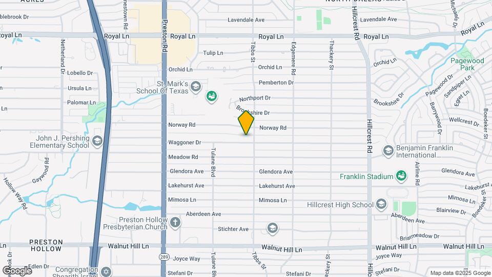 6341 Waggoner Dr Map and Location Details