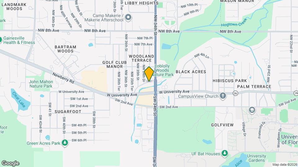 3423 NW 1st Ct Map and Location Details