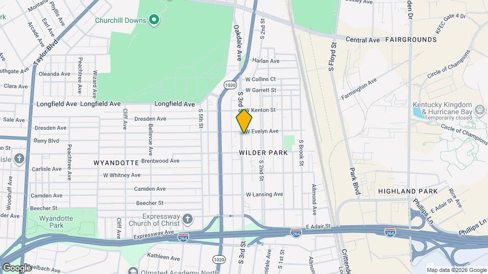 4105 S 3rd St Map and Location Details